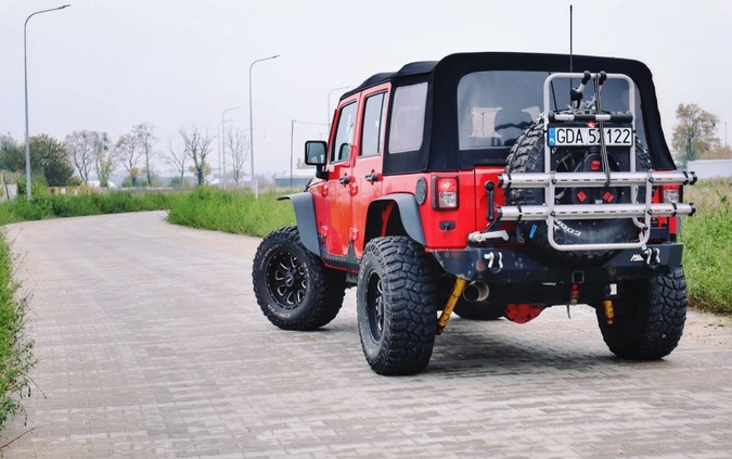 Jeep Wrangler cena 119000 przebieg: 115000, rok produkcji 2014 z Muszyna małe 154